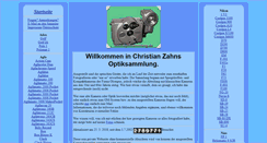 Desktop Screenshot of optiksammlung.de